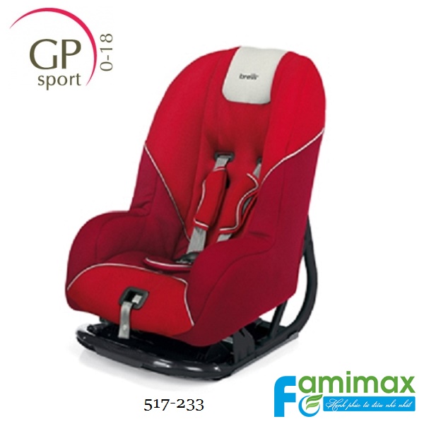 Ghế ngồi ô tô Brevi GrandPrix Sport Red BRE517-233