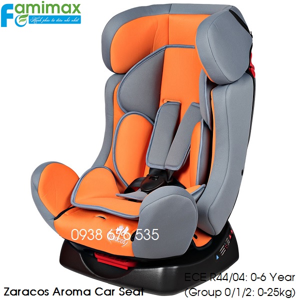 Ghế ngồi ô tô Zaracos Aroma 7196 Orange