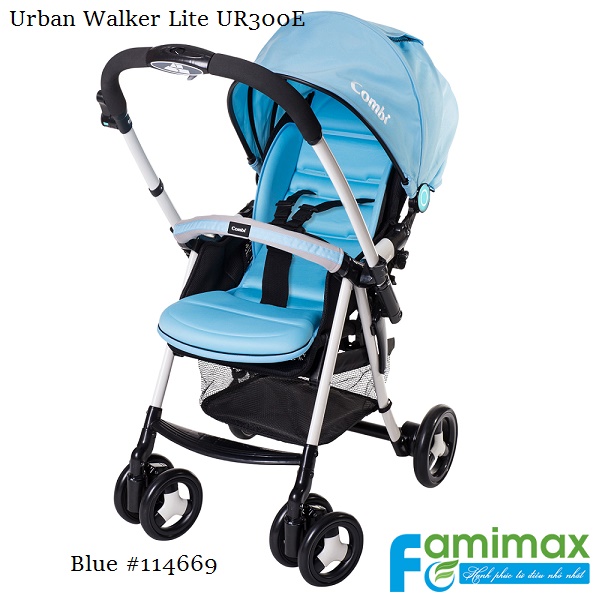 Xe đẩy Combi Urban Walker Lite UR300E xanh dương
