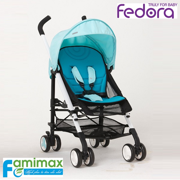 Xe đẩy em bé Fedora S3 Plus màu xanh biển