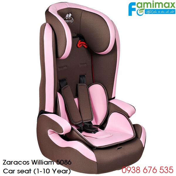 Ghế ngồi ô tô Zaracos William 5086 Pink