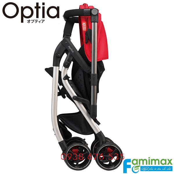 Xe đẩy em bé Aprica Optia CTS dễ dàng gấp gọn