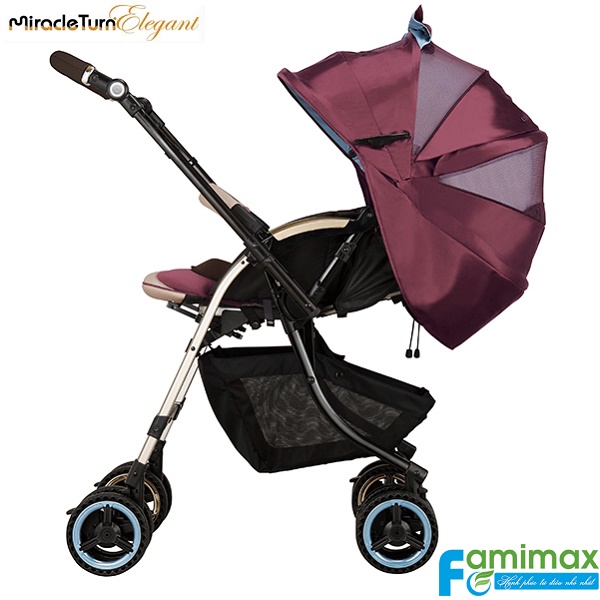 Xe đẩy em bé Combi Miracle Turn Elegant MT-700D